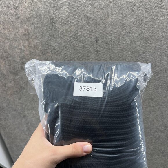 Lauren Ralph Lauren Sweater Womens Medium Black Tie Waist Open Front Cardigan - Picture 10 of 10